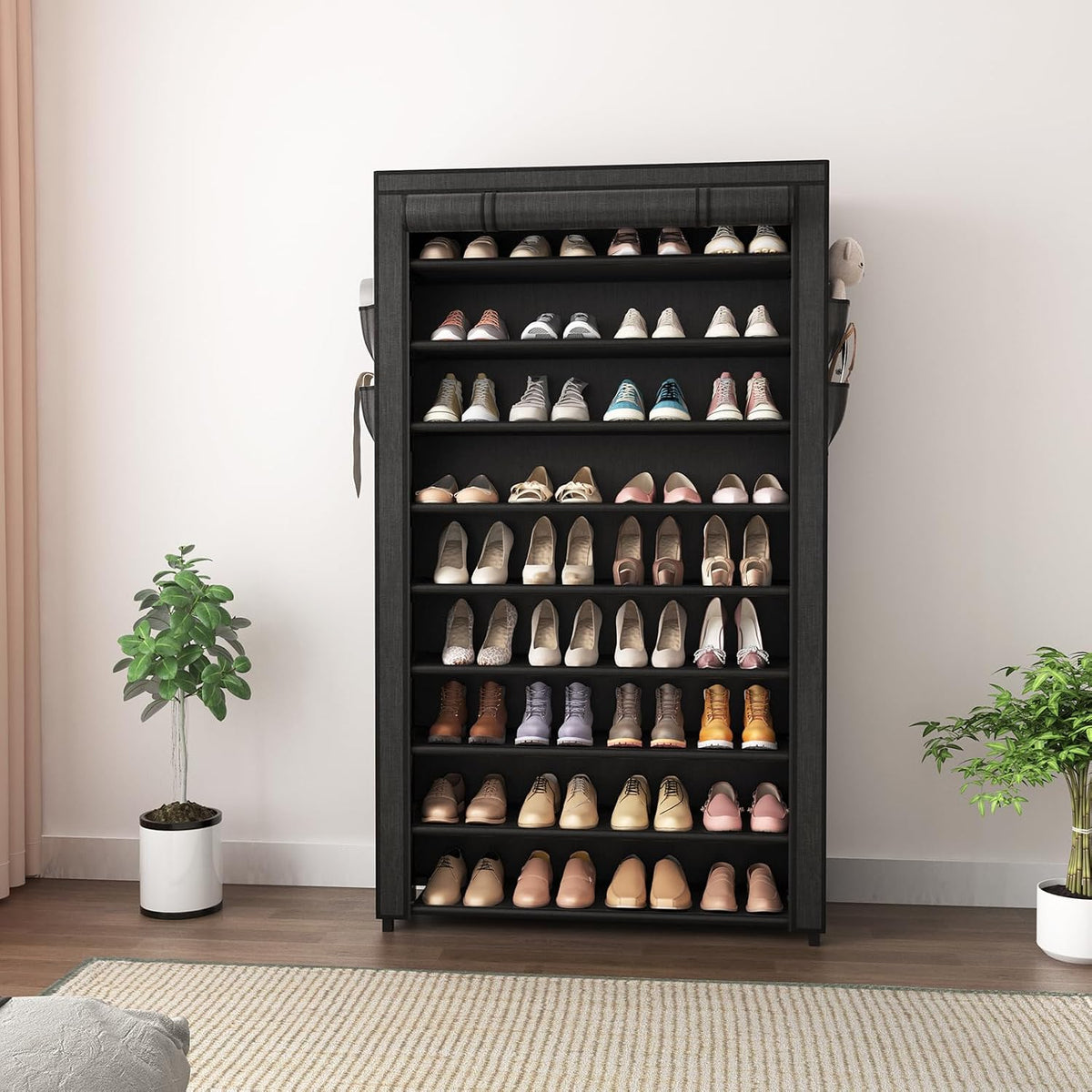 Tall Freestanding Shoe Rack - view 3