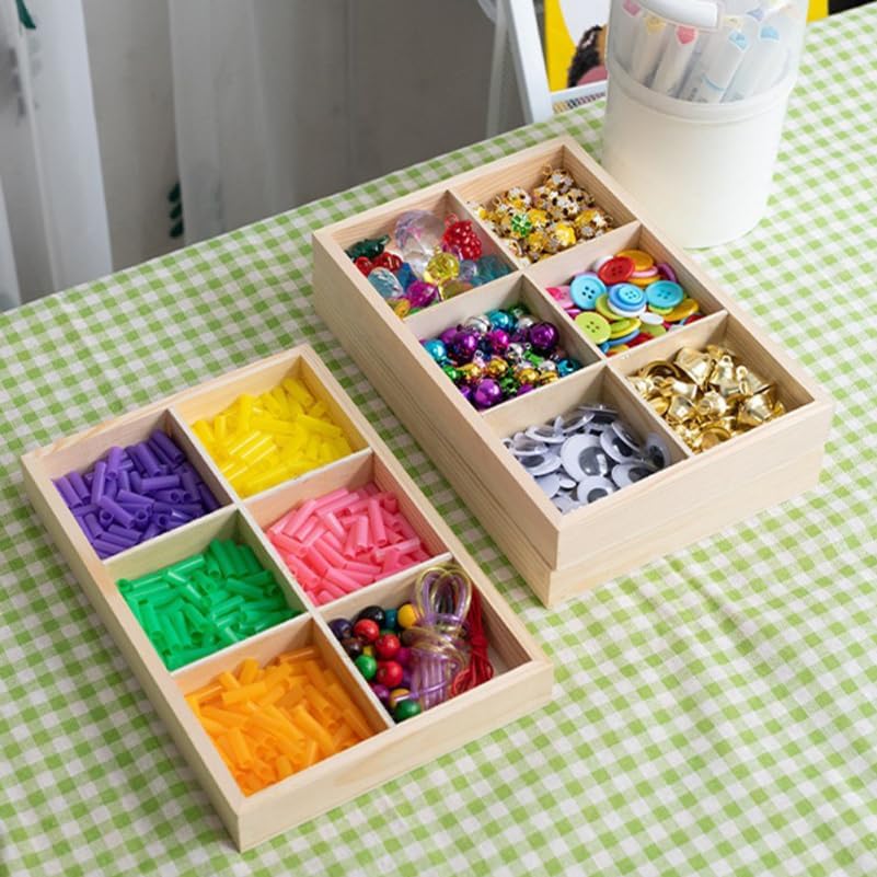 Divided Wooden Drawer Tray - view 3