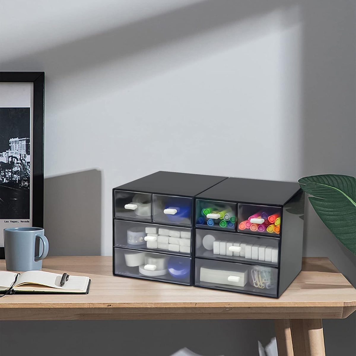 Clear Desktop Storage Drawers - view 3