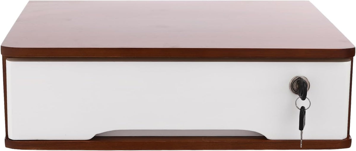 Walnut Desktop Storage Drawer - view 2