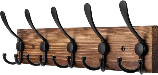 Wooden Wall Hook Rail - view 1