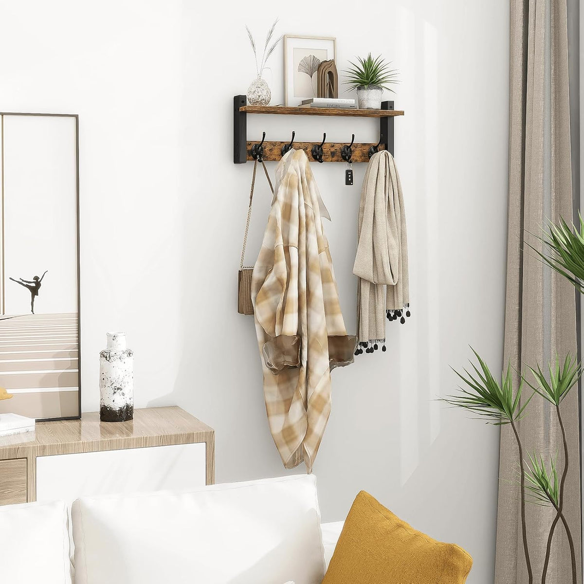 Wooden Wall Key Organizer - view 2