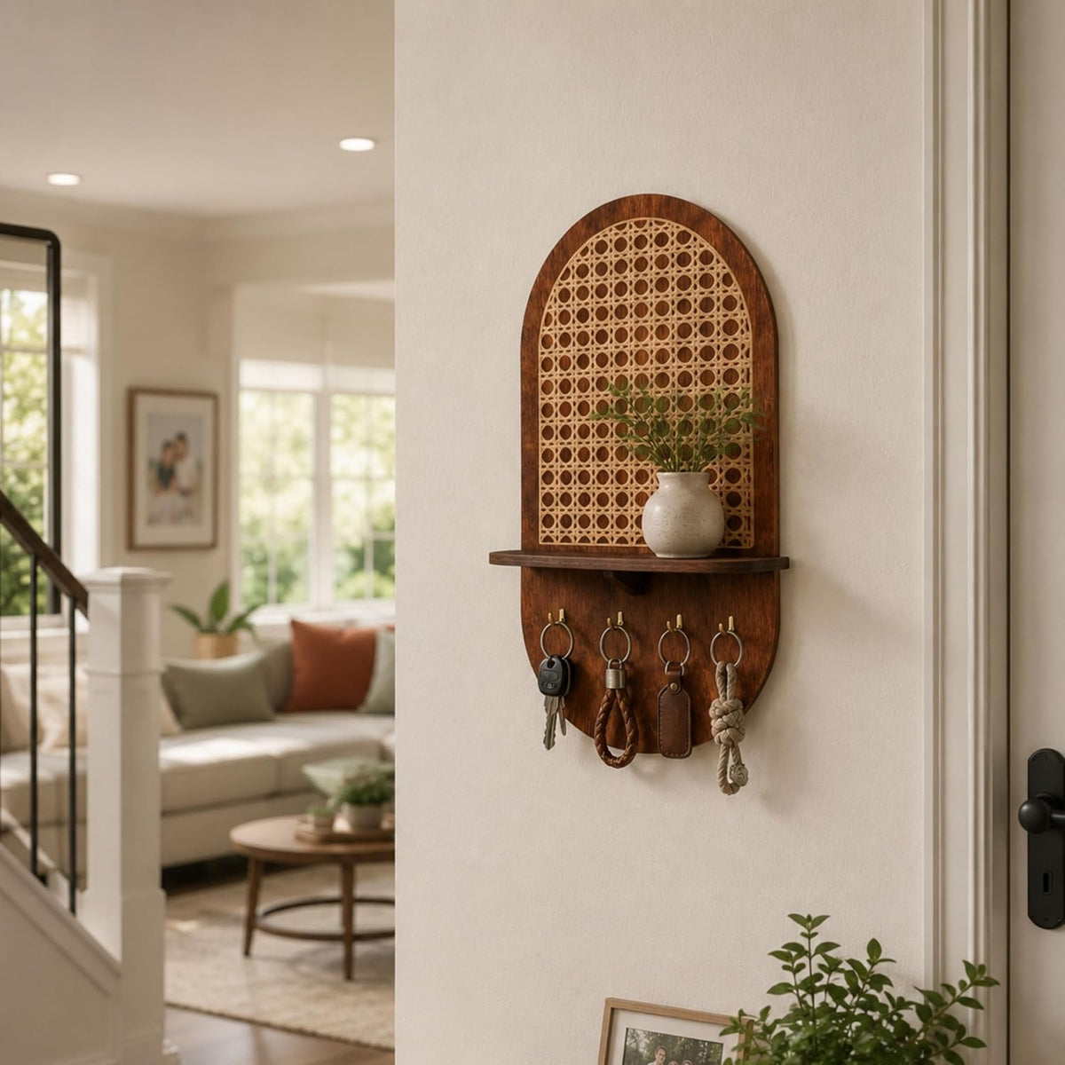 Arched Wall Key Organizer - view 2