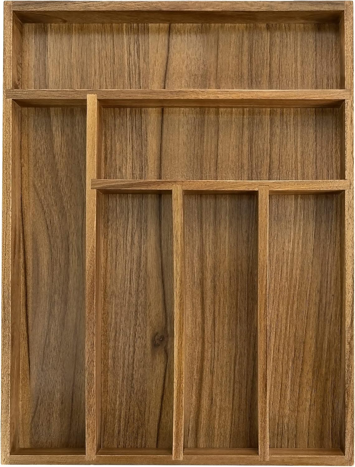 Wooden Cutlery Drawer Organizer - view 1