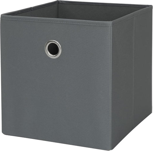Gray Fabric Storage Cube - view 1
