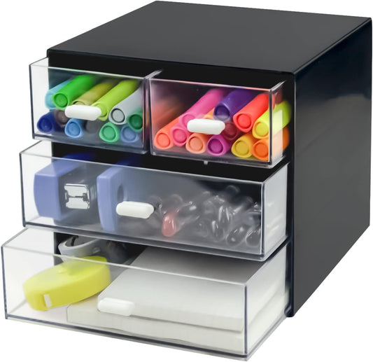 Clear Desktop Storage Drawers - view 1
