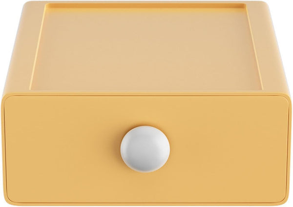 Yellow Desktop Storage Drawer