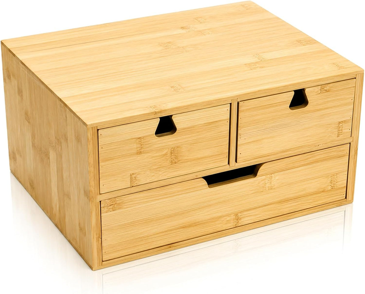Bamboo Desktop Drawer Organizer - view 1